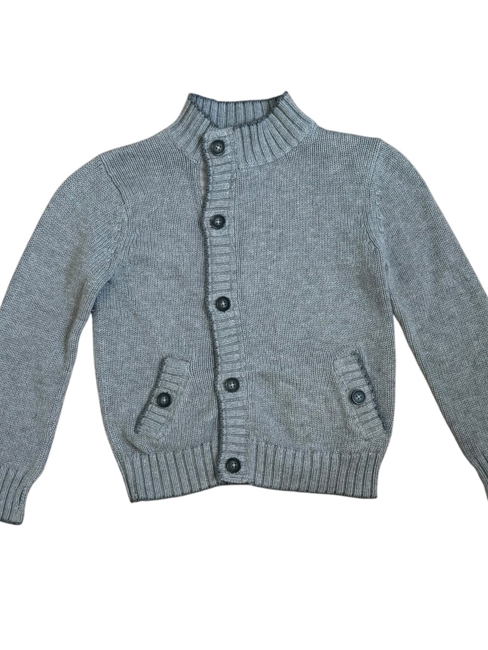 Stella McCartney for Baby Gap Classic Gray Button-Up Knit Cardigan Size 5 Years